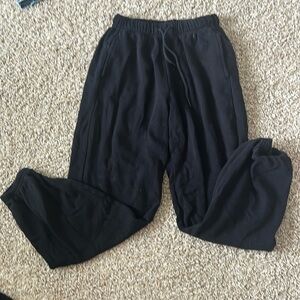 Old Navy High Waisted Black Sweatpants, Size XS